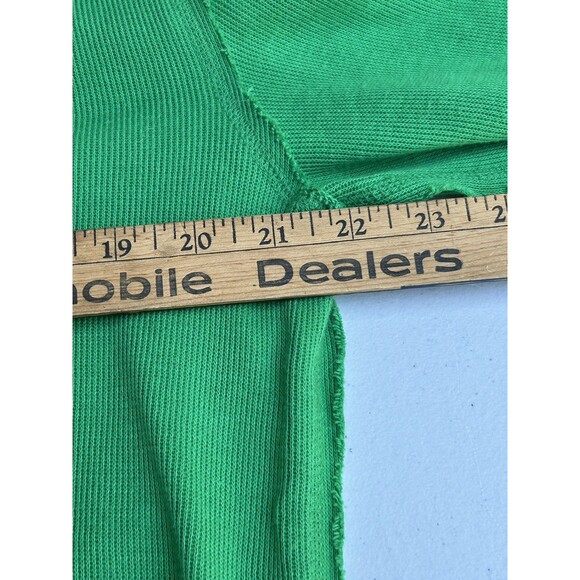 Hartford Whalers Lace-Up Jersey Sweater Green Large Retro Sport Reebok Throwback - Picture 5 of 8